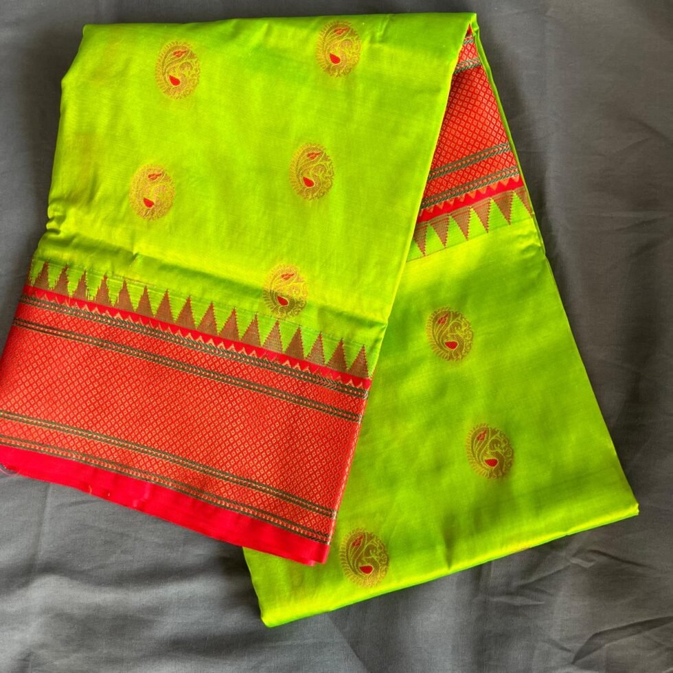 Semi Silk Paithani Saree